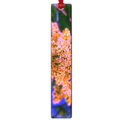 Yellow, Pink, And Blue Sumac Bloom Large Book Marks by okhismakingart