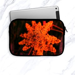 Orange Sumac Bloom Apple Ipad Mini Zipper Cases by okhismakingart