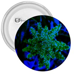 Blue And Green Sumac Bloom 3  Buttons by okhismakingart