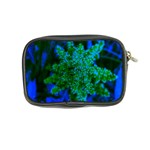 Blue and Green Sumac Bloom Coin Purse Back