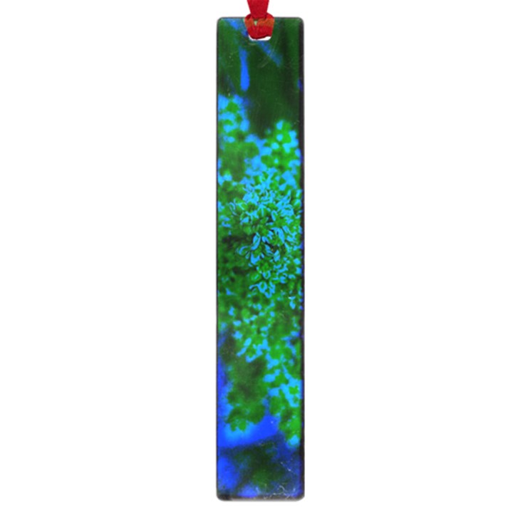 Blue and Green Sumac Bloom Large Book Marks