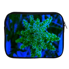 Blue And Green Sumac Bloom Apple Ipad 2/3/4 Zipper Cases by okhismakingart