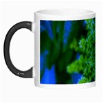 Lime Green Sumac Bloom Morph Mugs Left