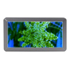 Lime Green Sumac Bloom Memory Card Reader (mini) by okhismakingart