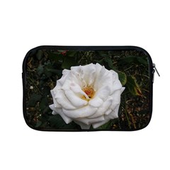 White Smooth Rose Apple Macbook Pro 13  Zipper Case by okhismakingart