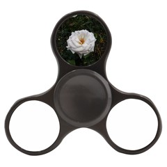 White Smooth Rose Finger Spinner by okhismakingart