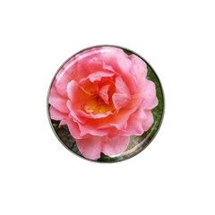 Pink Rose Hat Clip Ball Marker (10 Pack) by okhismakingart