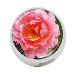 Pink Rose 4-port Usb Hub (two Sides) by okhismakingart