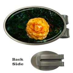 Yellow Rose Money Clips (oval)  by okhismakingart