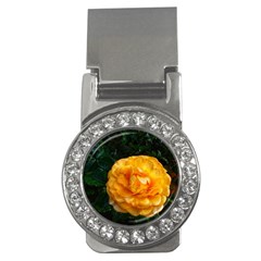 Yellow Rose Money Clips (cz)  by okhismakingart