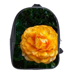 Yellow Rose School Bag (large) by okhismakingart