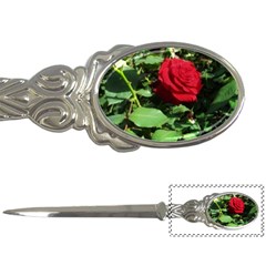 Deep Red Rose Letter Opener by okhismakingart