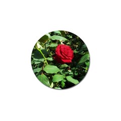 Deep Red Rose Golf Ball Marker (10 Pack) by okhismakingart