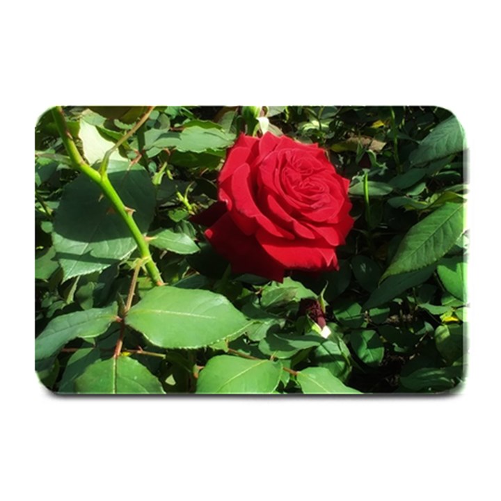 Deep Red Rose Plate Mats