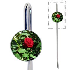 Deep Red Rose Book Mark by okhismakingart