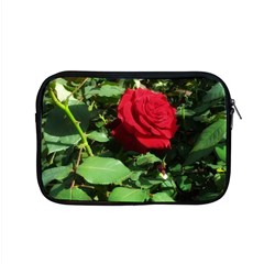 Deep Red Rose Apple Macbook Pro 15  Zipper Case by okhismakingart