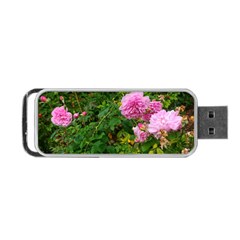 Light Pink Roses Portable Usb Flash (one Side) by okhismakingart