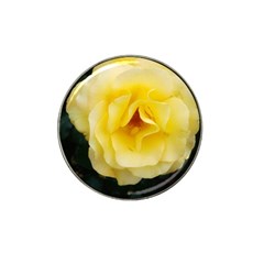 Pale Yellow Rose Hat Clip Ball Marker (4 Pack) by okhismakingart