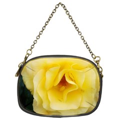 Pale Yellow Rose Chain Purse (one Side) by okhismakingart