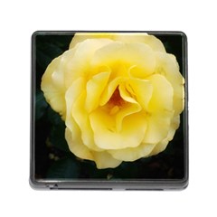 Pale Yellow Rose Memory Card Reader (square 5 Slot) by okhismakingart