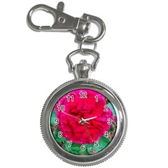 Folded Red Rose Key Chain Watches by okhismakingart