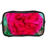 Folded Red Rose Toiletries Bag (Two Sides) Back