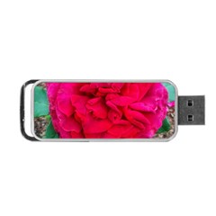 Folded Red Rose Portable Usb Flash (one Side) by okhismakingart