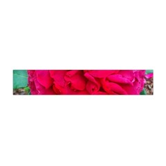 Folded Red Rose Flano Scarf (mini) by okhismakingart