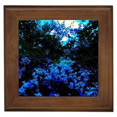 Cascade Of Flowers Framed Tiles by okhismakingart