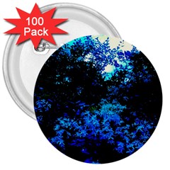 Cascade Of Flowers 3  Buttons (100 Pack)  by okhismakingart