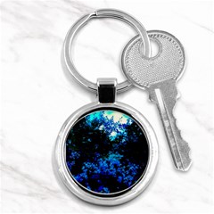 Cascade Of Flowers Key Chains (round)  by okhismakingart