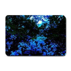 Cascade Of Flowers Small Doormat  by okhismakingart