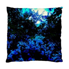 Cascade Of Flowers Standard Cushion Case (one Side) by okhismakingart