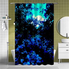 Cascade Of Flowers Shower Curtain 48  X 72  (small)  by okhismakingart