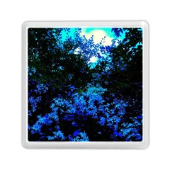 Cascade Of Flowers Memory Card Reader (square) by okhismakingart