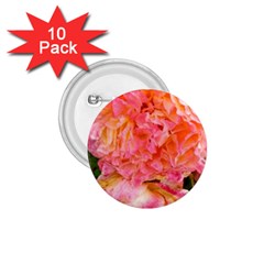 Folded Pink And Orange Rose 1 75  Buttons (10 Pack) by okhismakingart