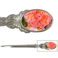 Folded Pink And Orange Rose Letter Opener by okhismakingart