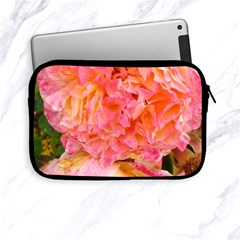 Folded Pink And Orange Rose Apple Ipad Mini Zipper Cases by okhismakingart