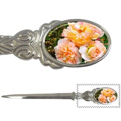 Bunch Of Orange And Pink Roses Letter Opener by okhismakingart