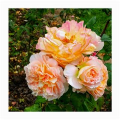 Bunch Of Orange And Pink Roses Medium Glasses Cloth (2-side) by okhismakingart