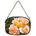 Bunch of Orange and Pink Roses Chain Purse (One Side) Front