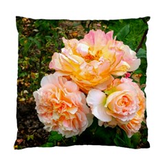 Bunch Of Orange And Pink Roses Standard Cushion Case (two Sides) by okhismakingart