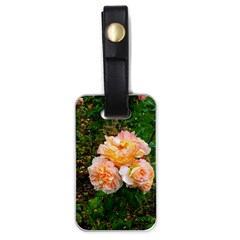 Bunch Of Orange And Pink Roses Luggage Tags (one Side)  by okhismakingart