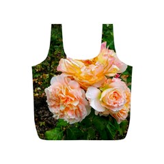 Bunch Of Orange And Pink Roses Full Print Recycle Bag (s) by okhismakingart