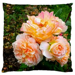 Bunch Of Orange And Pink Roses Standard Flano Cushion Case (one Side) by okhismakingart