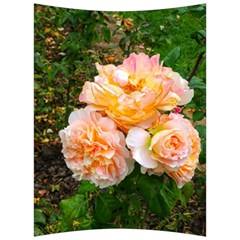 Bunch Of Orange And Pink Roses Back Support Cushion by okhismakingart