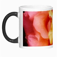 Light Orange And Pink Rose Morph Mugs by okhismakingart