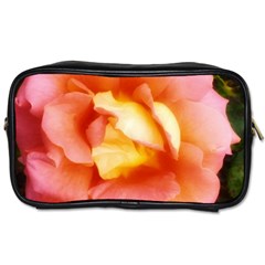 Light Orange And Pink Rose Toiletries Bag (one Side) by okhismakingart