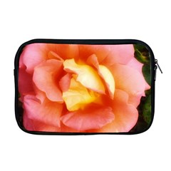 Light Orange And Pink Rose Apple Macbook Pro 17  Zipper Case by okhismakingart