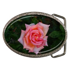 Pink Angular Rose Belt Buckles by okhismakingart